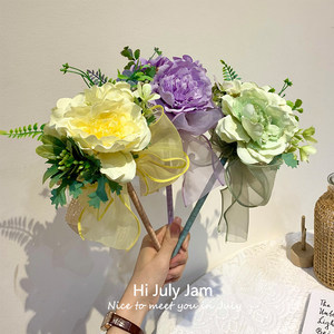 牡丹花束鲜花 传递国色天香的深情厚意
